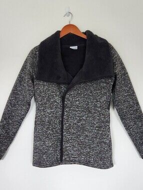 Columbia Gray "Magic Carpet" Fleece wrap Jacket